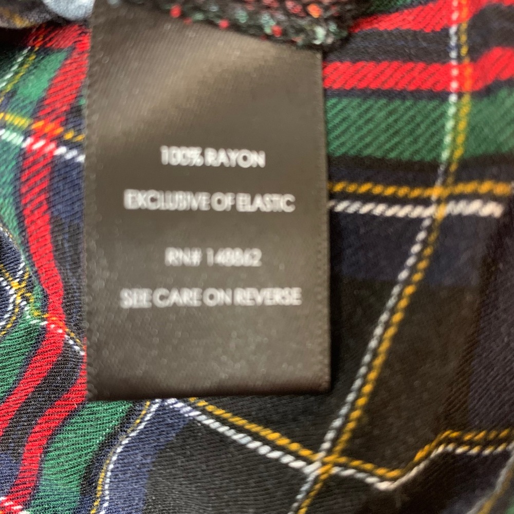 Torrid Plaid Tunic Blouse Womens 2 Multicolor Excellent Smocked High Low Hem - Picture 3 of 7